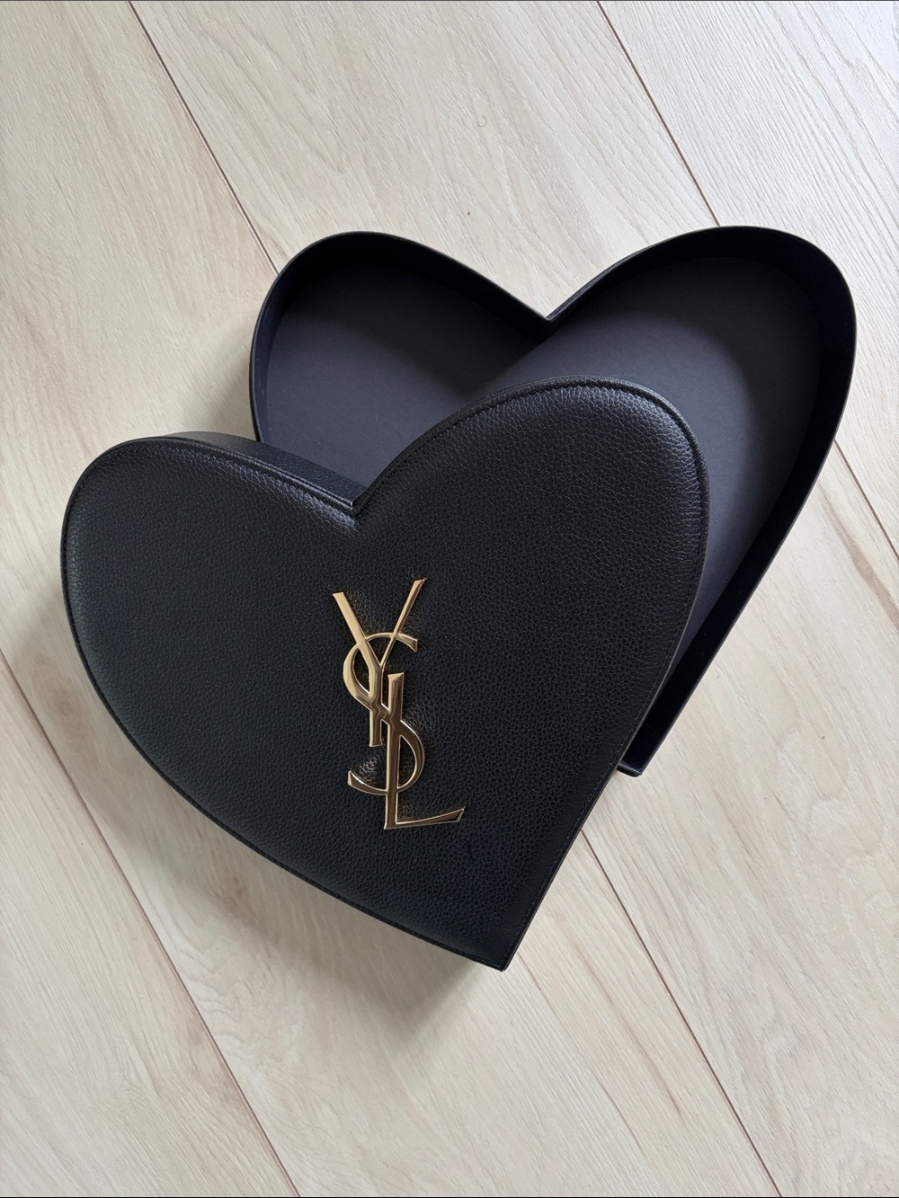 YSL heart shaped storage box